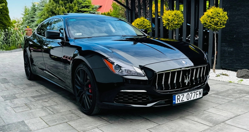 Maserati Quattroporte cena 245000 przebieg: 95000, rok produkcji 2014 z Rzeszów małe 191
